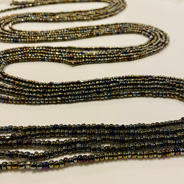 Metallic Love - Pre-Fab Collection Waist Beads