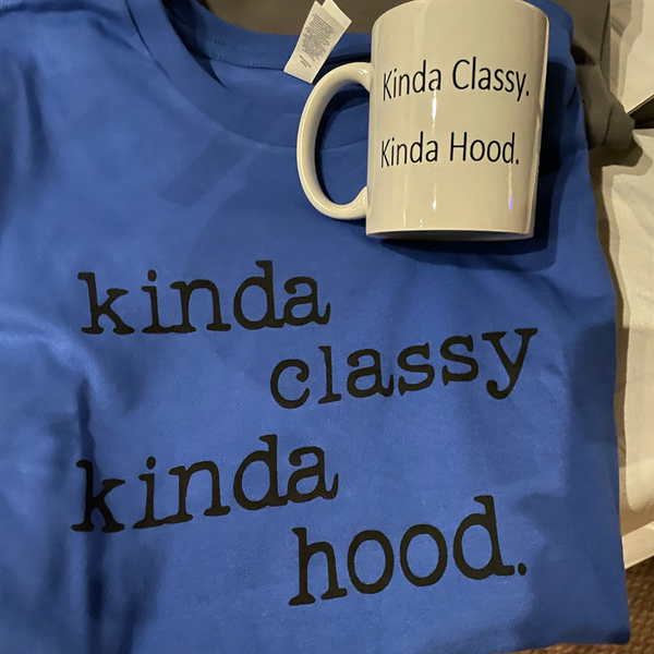 "Classy/Hood"   Cup of Tee Gift Set!